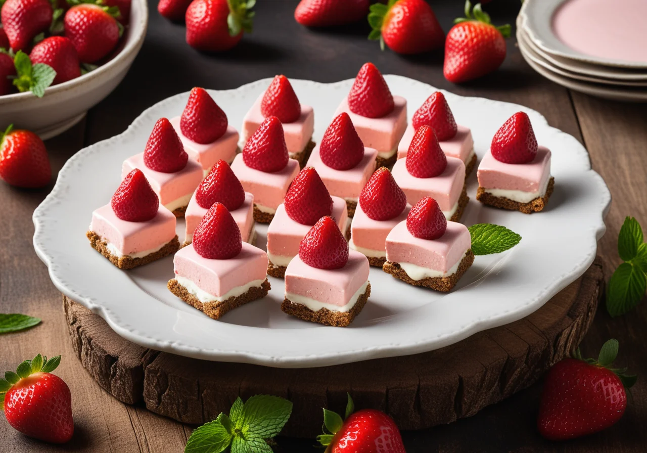 Strawberry Cream Cheese Bites
