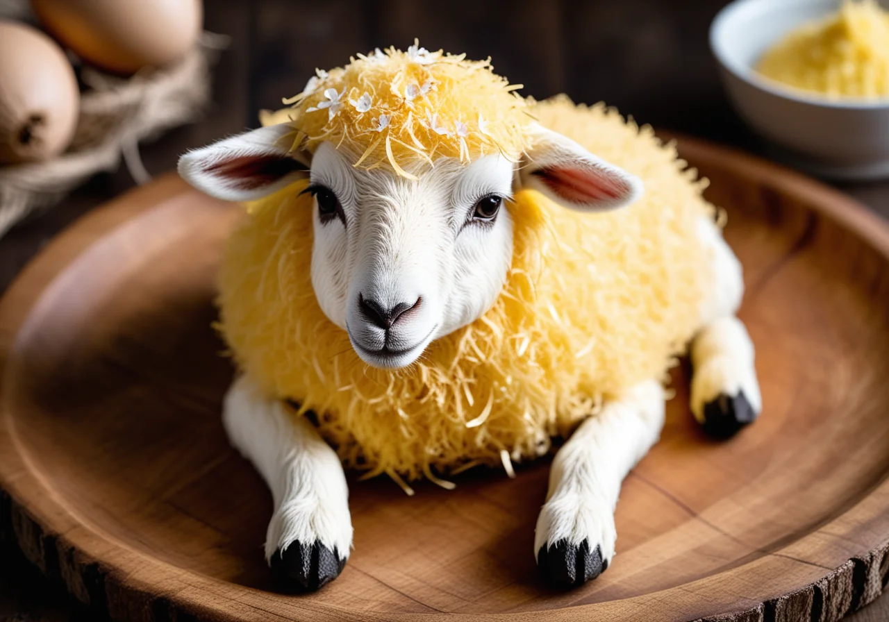 Coconut Easter Lamb