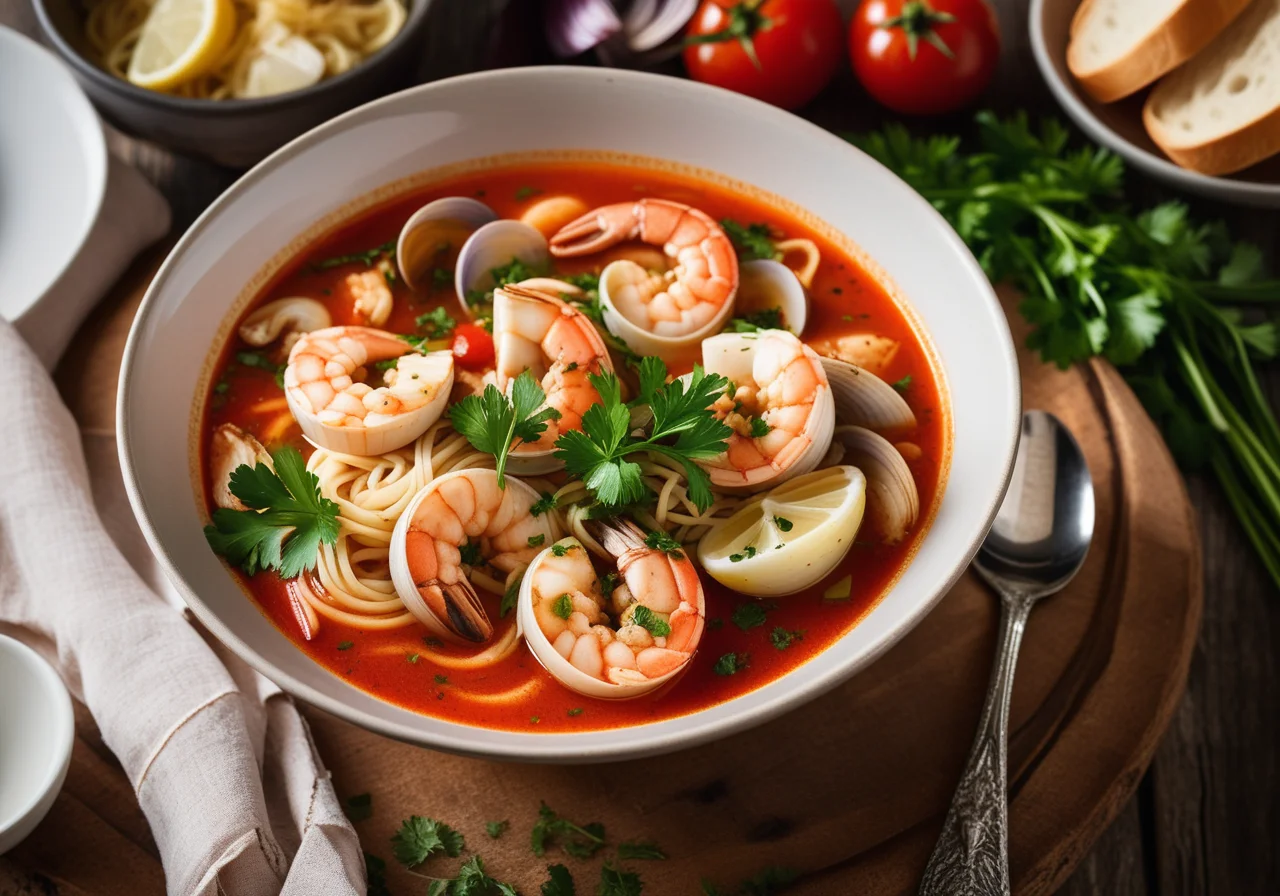 Fish Stew with Noodles