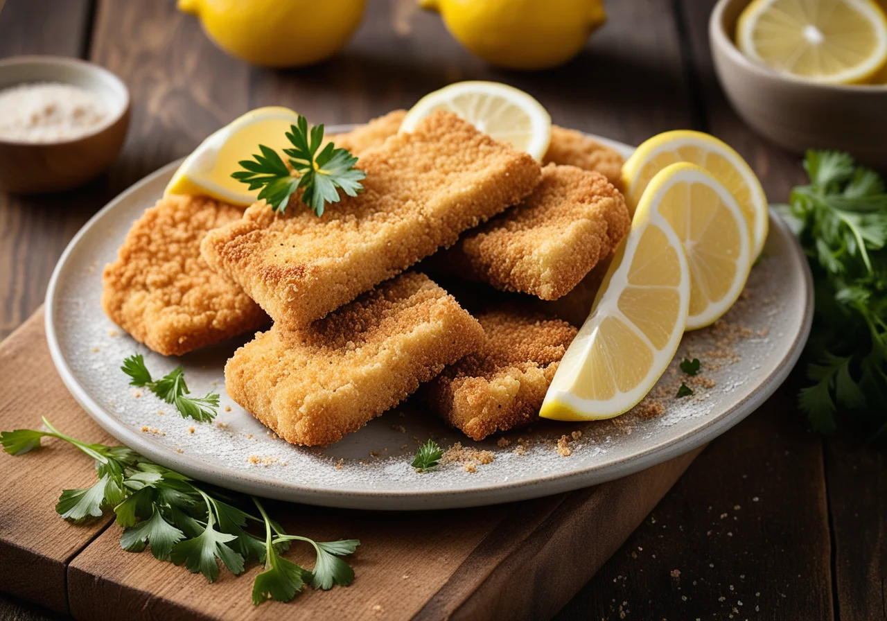 Paniered Fish Fillets