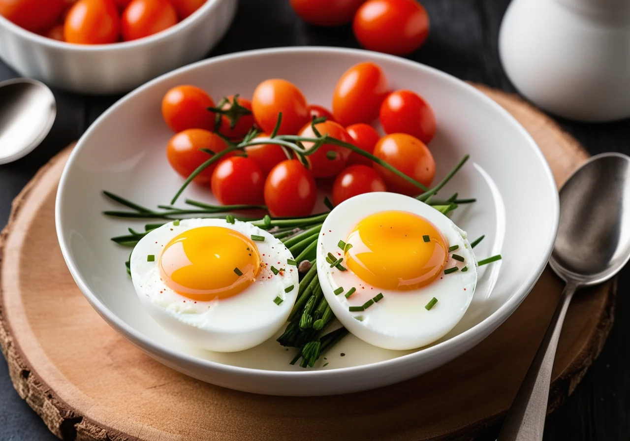 Eggs with Smoked Salmon