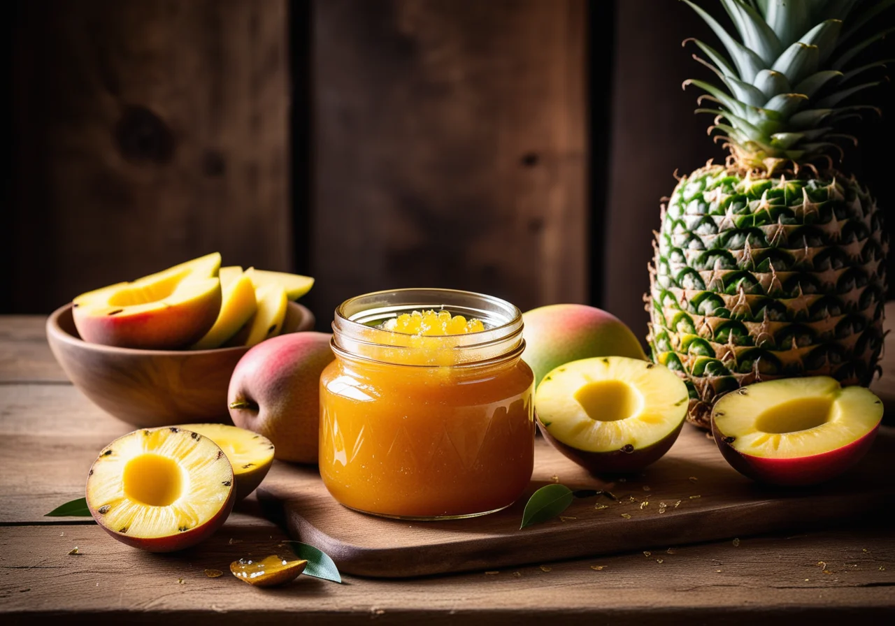Pineapple-Mango Jam
