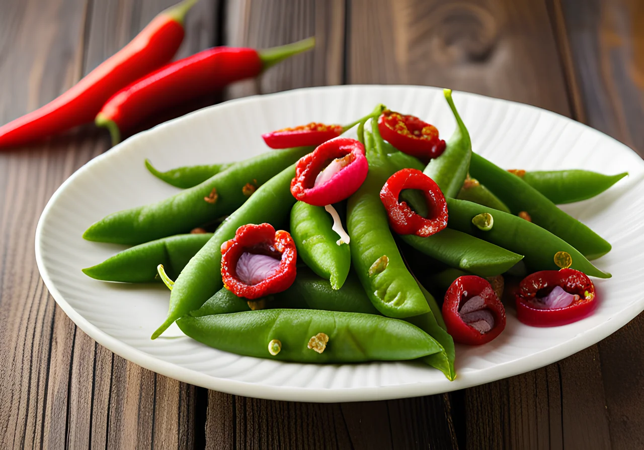 Stir‑Fried Sugar Snap Peas