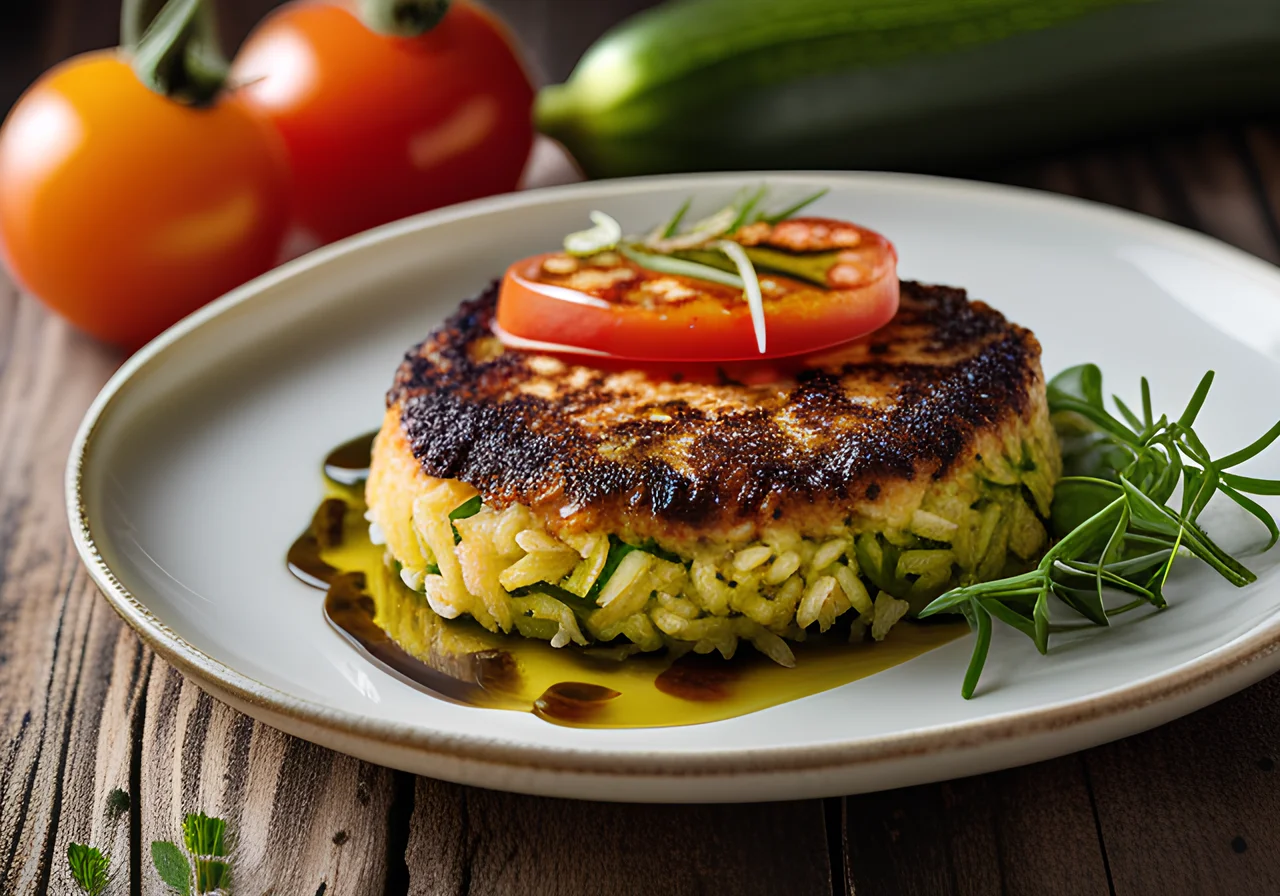 Rice-Zucchini Patties