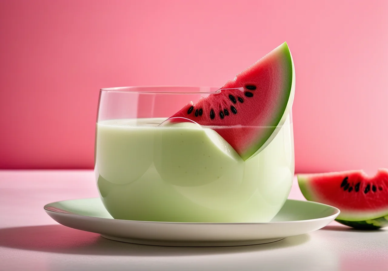 Yogurt Melon Drink