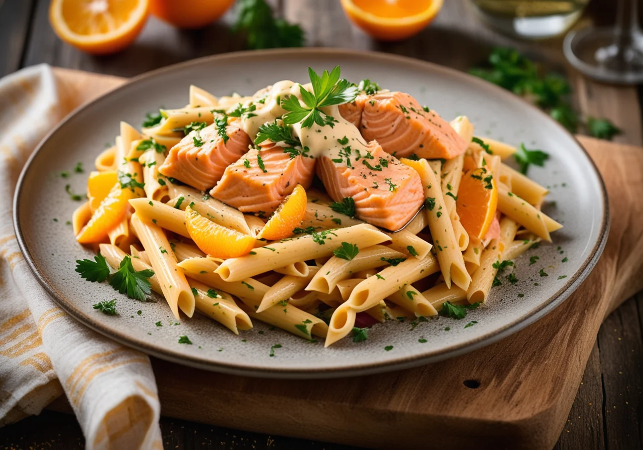 Pasta with Salmon
