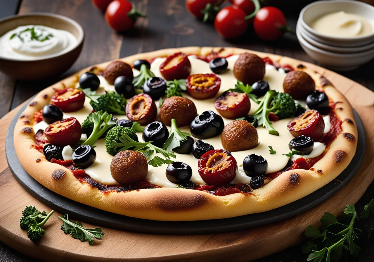 Hearty Semolina Pizza