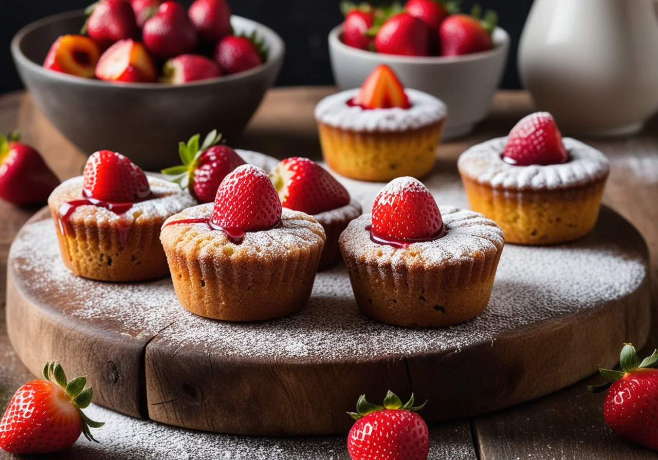Mini Strawberry Cake