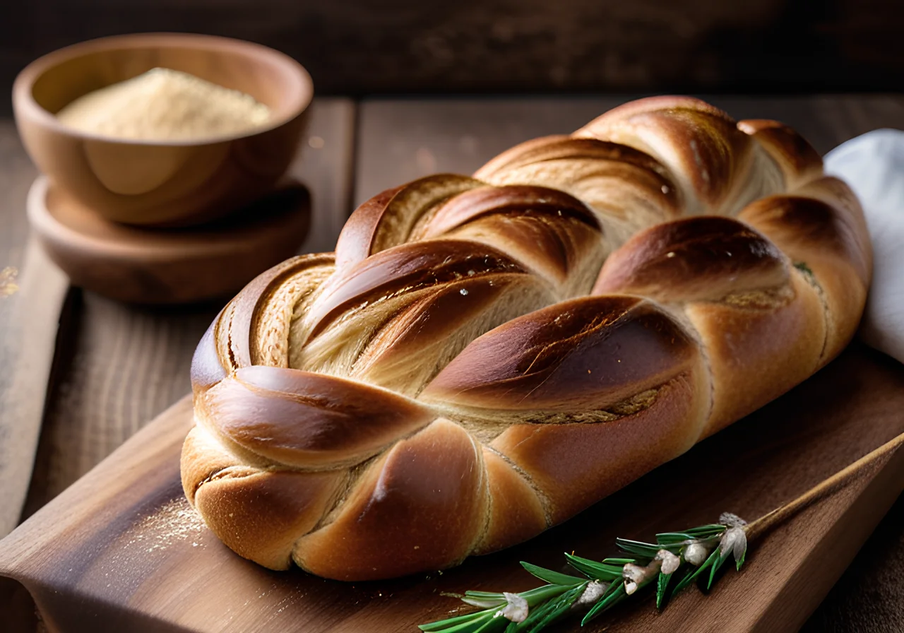 Whole Grain Yeast Braid