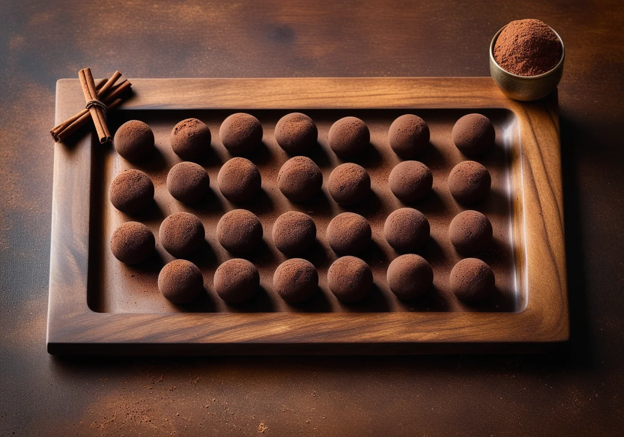 Christmas Chocolate Truffles