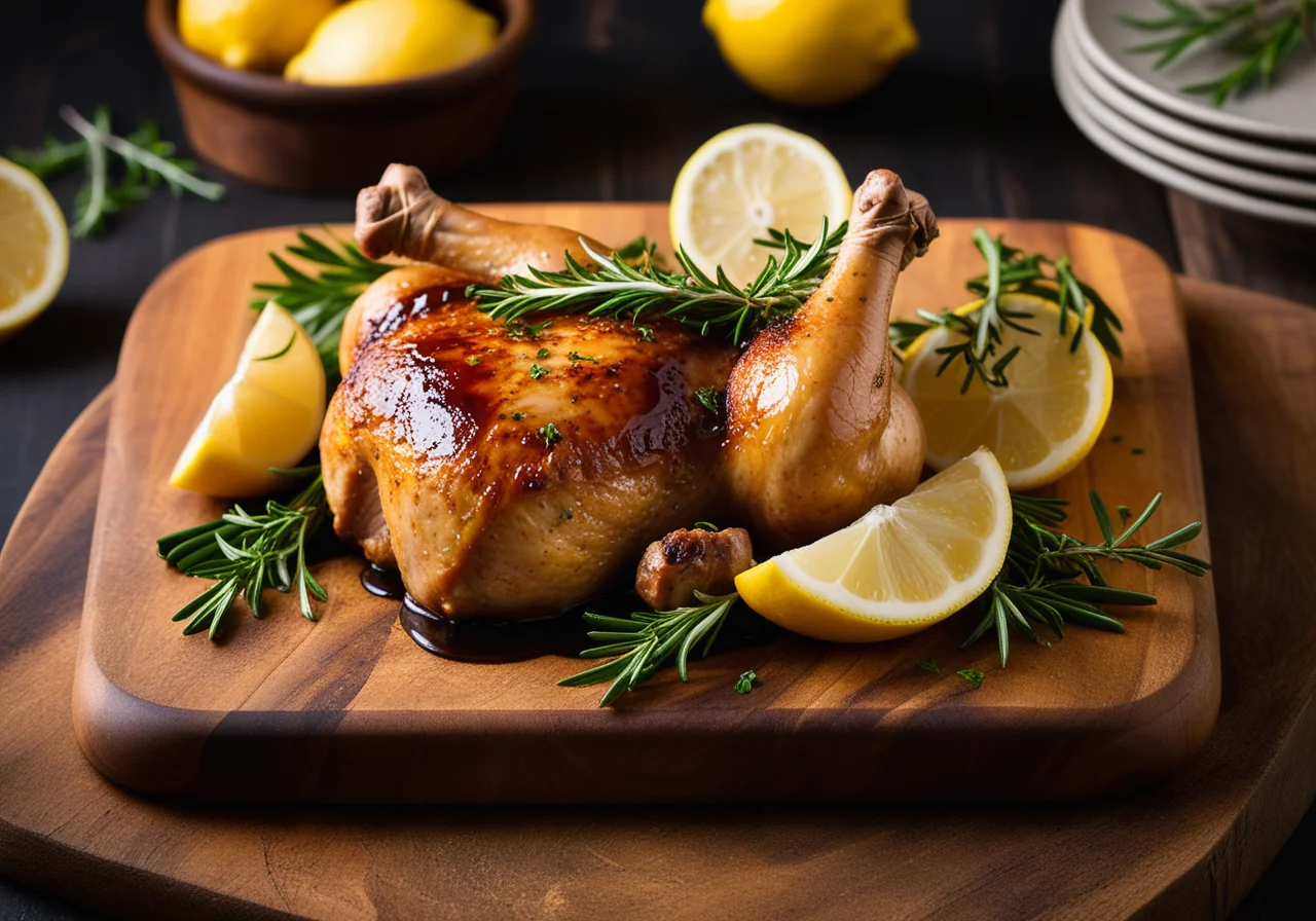 Herb‑Seasoned Lemon Chicken Thighs