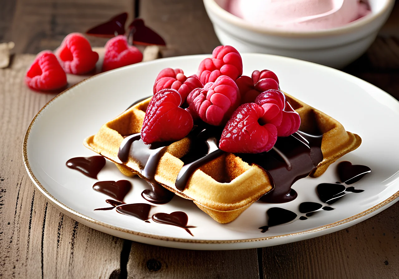Waffle Hearts