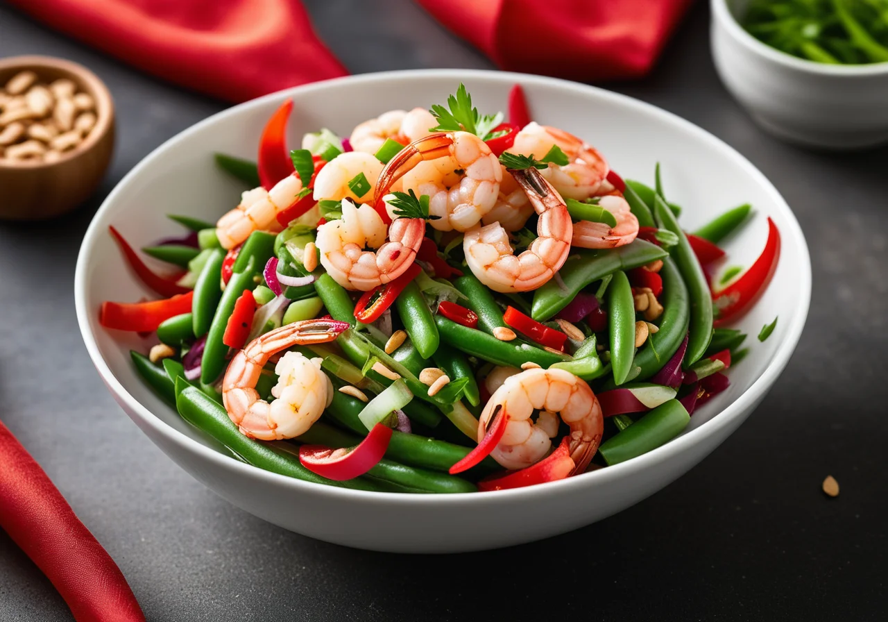 Green Bean Shrimp Salad