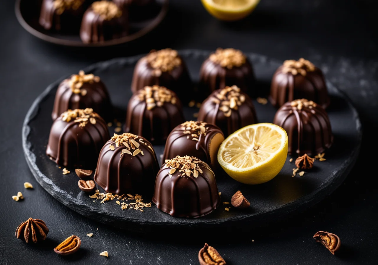 Truffle Pralines, vegan