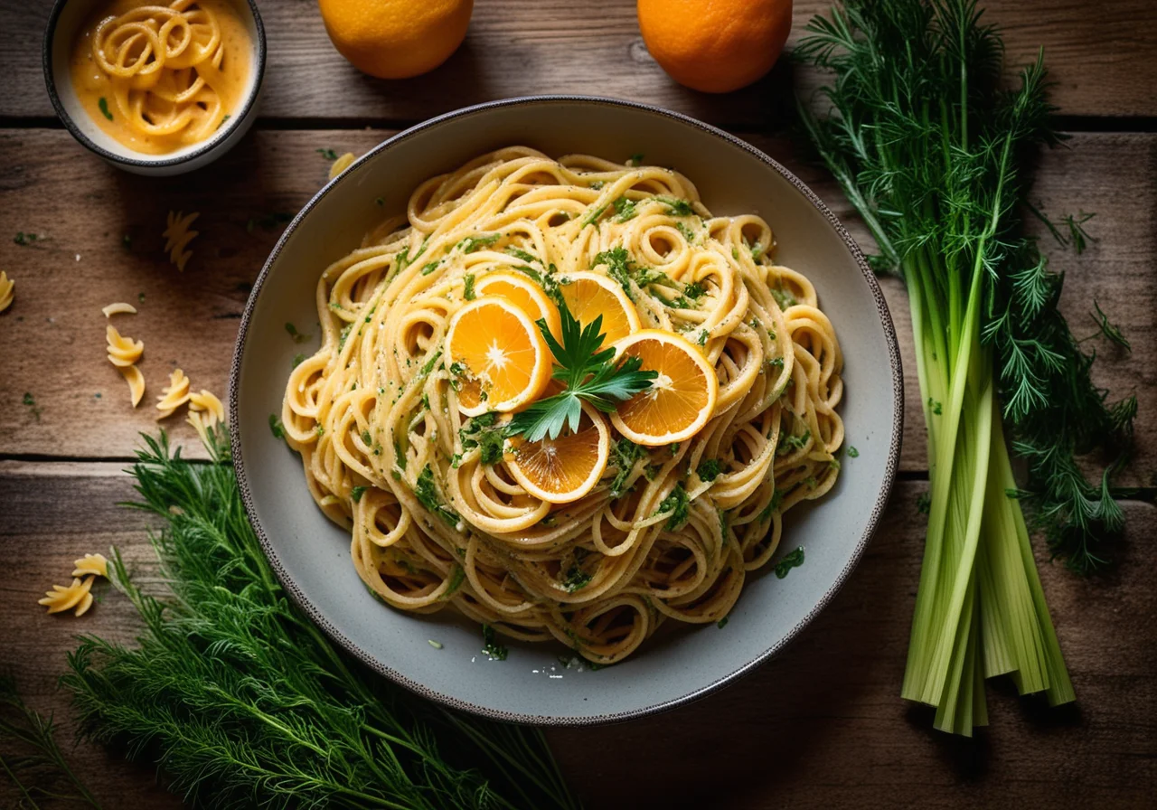 Spaghetti with Fennel
