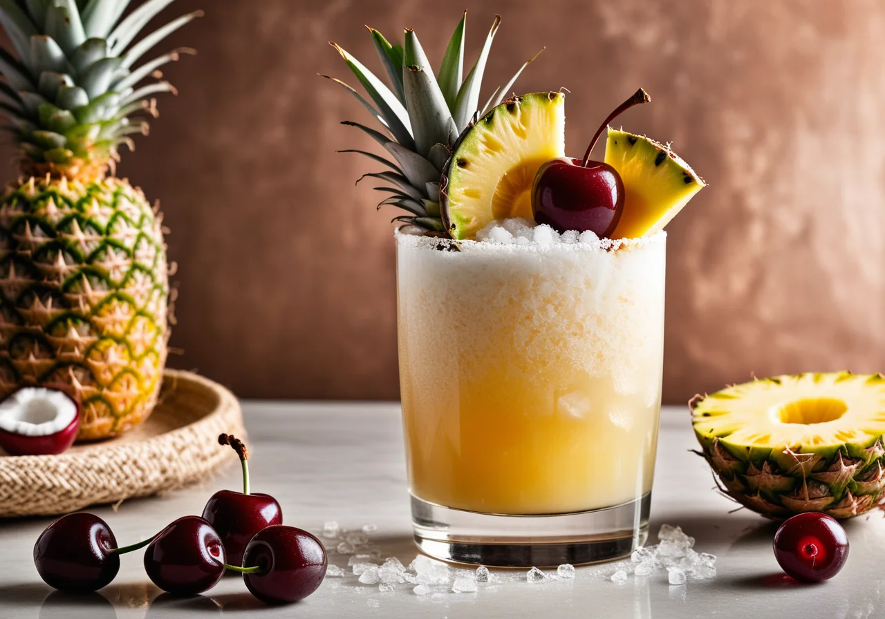 Coconut Pineapple Cocktail