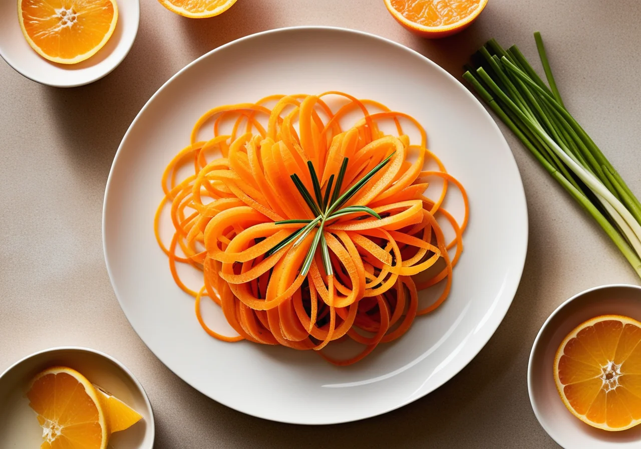 Orange Carrot Salad with Ginger