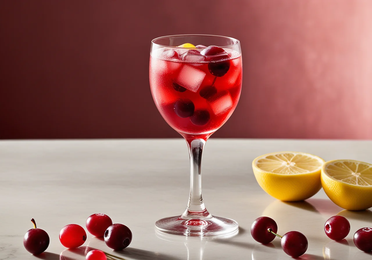Cranberry Cocktail for Christmas