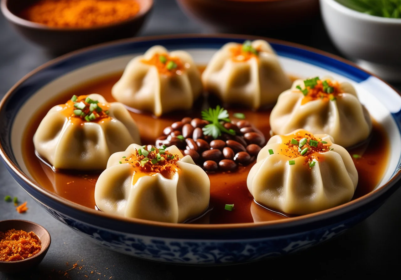 Filled Bean Dumplings