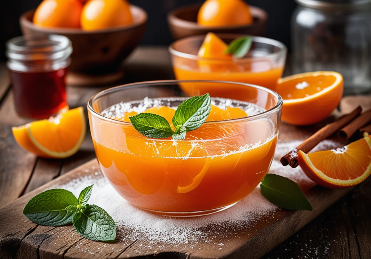 Orange compote