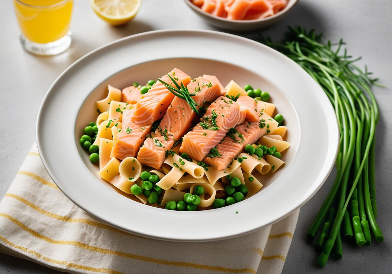 Pasta with Salmon