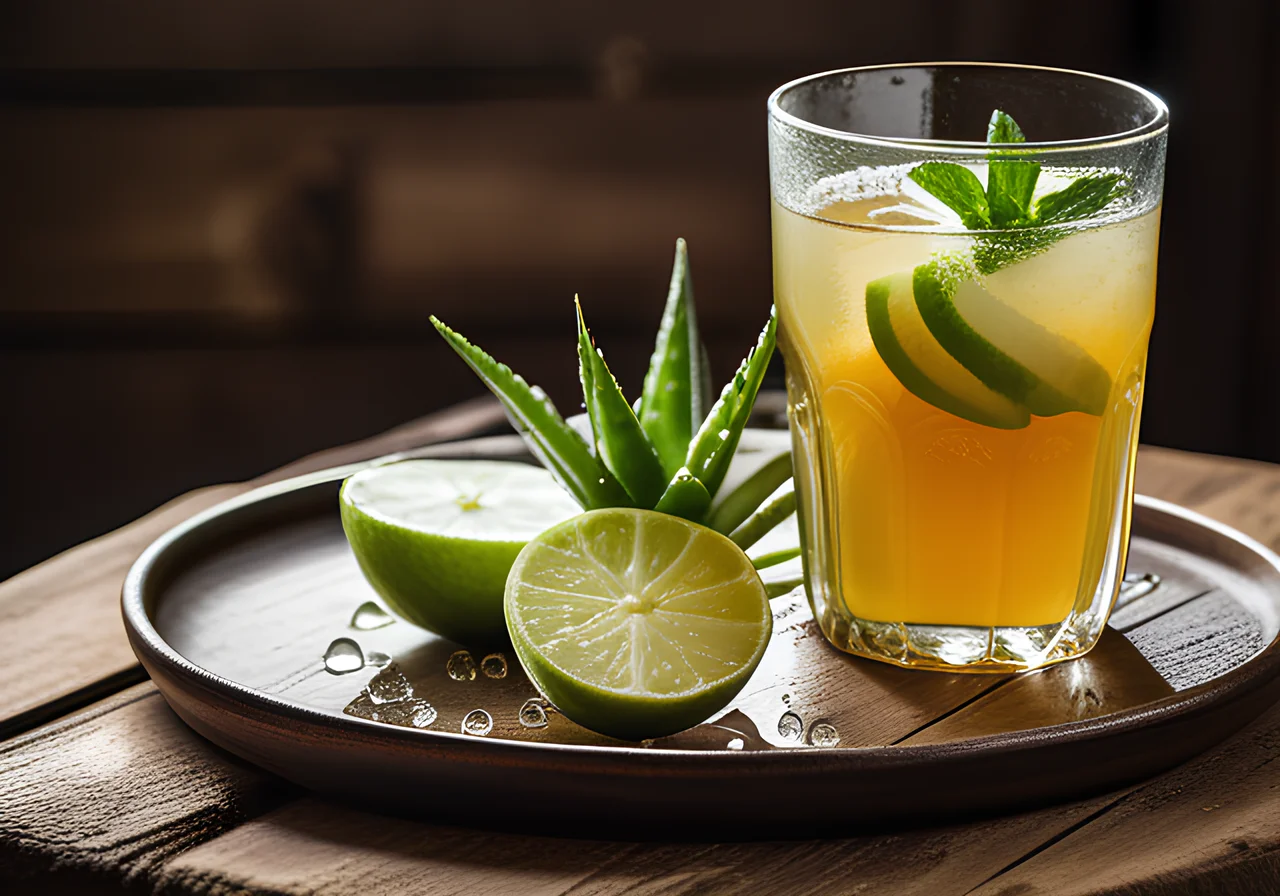 Aloe Vera Apple Juice