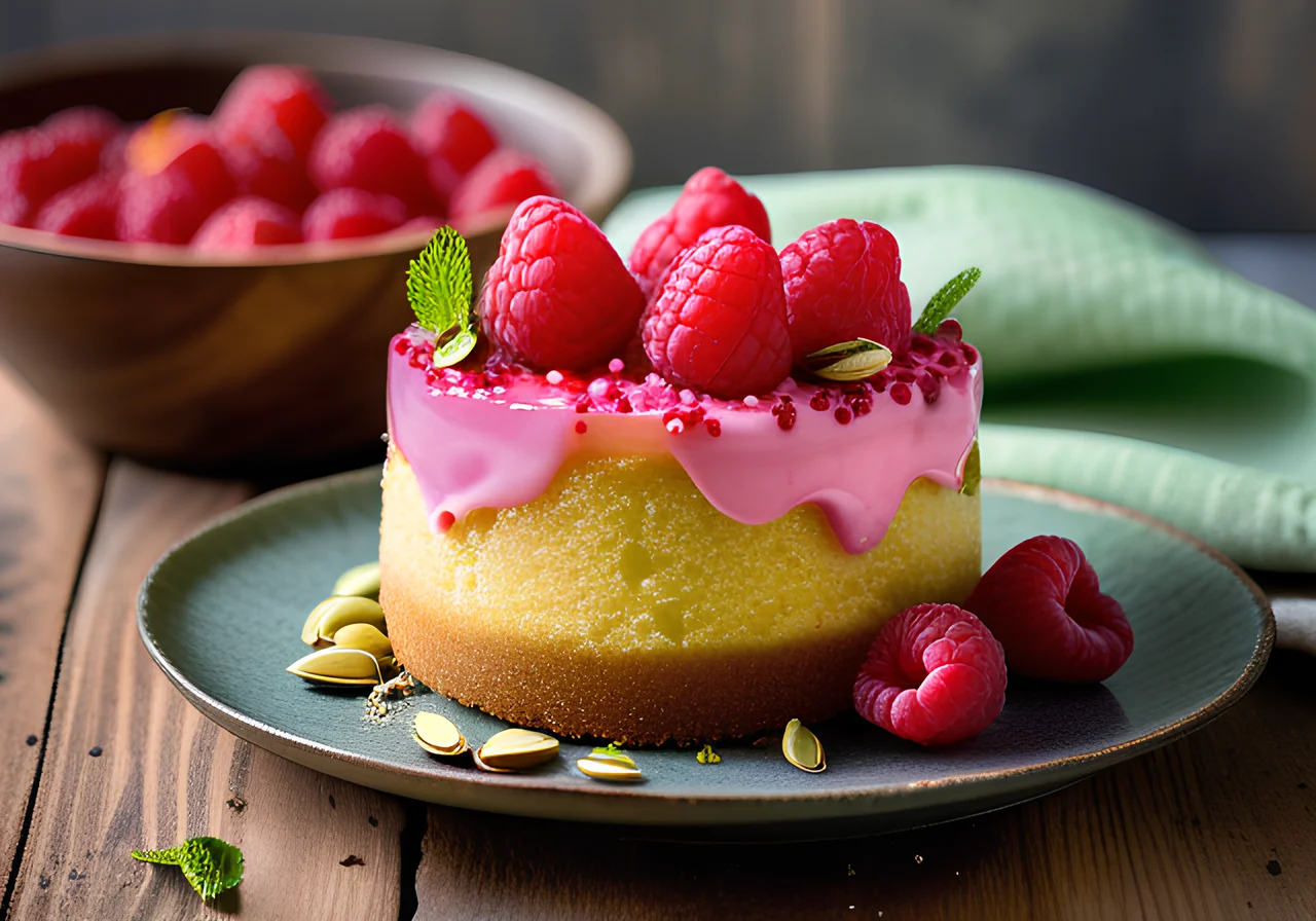 Fruity Yogurt Sponge Cake