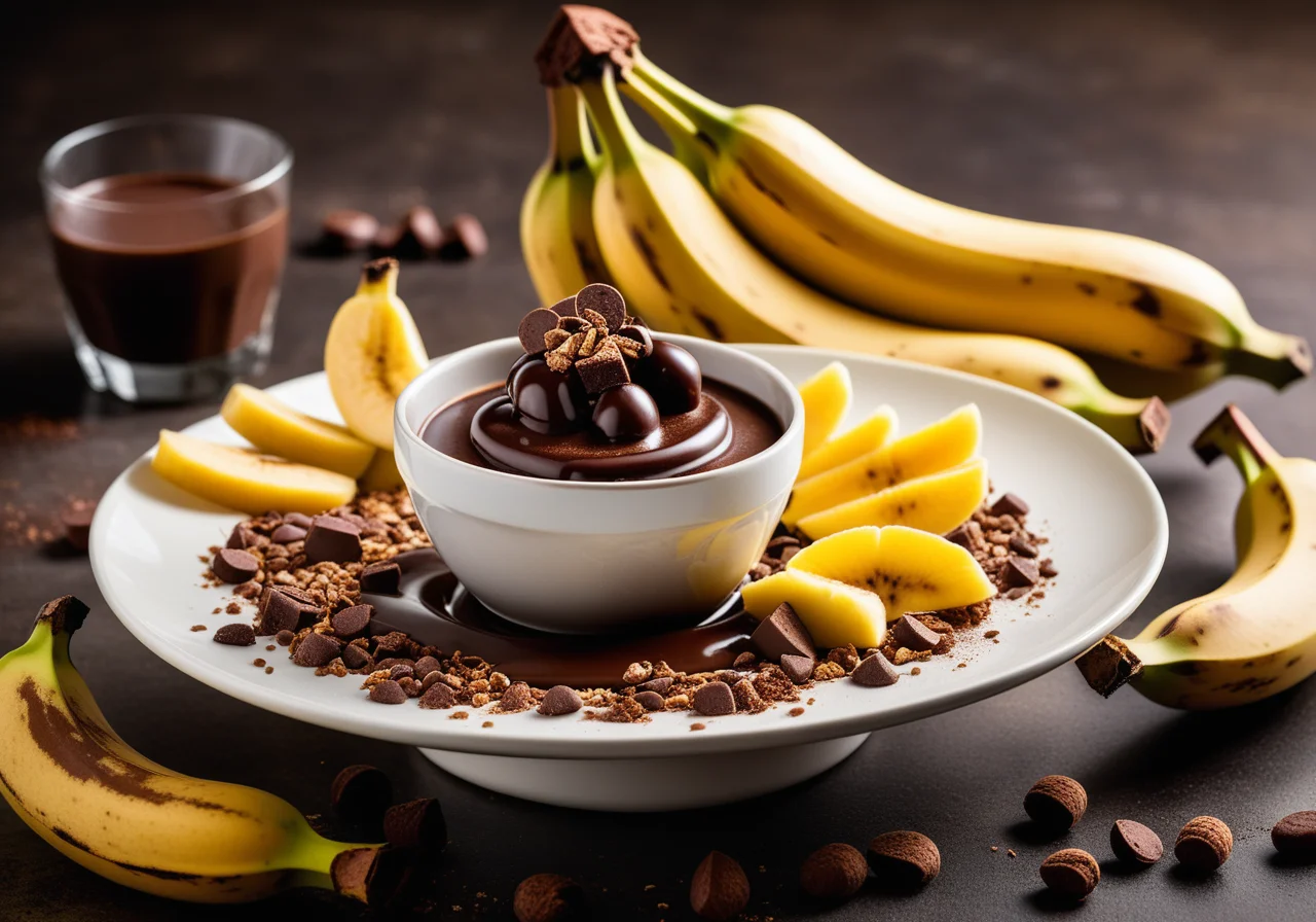 Banana with Chocolate
