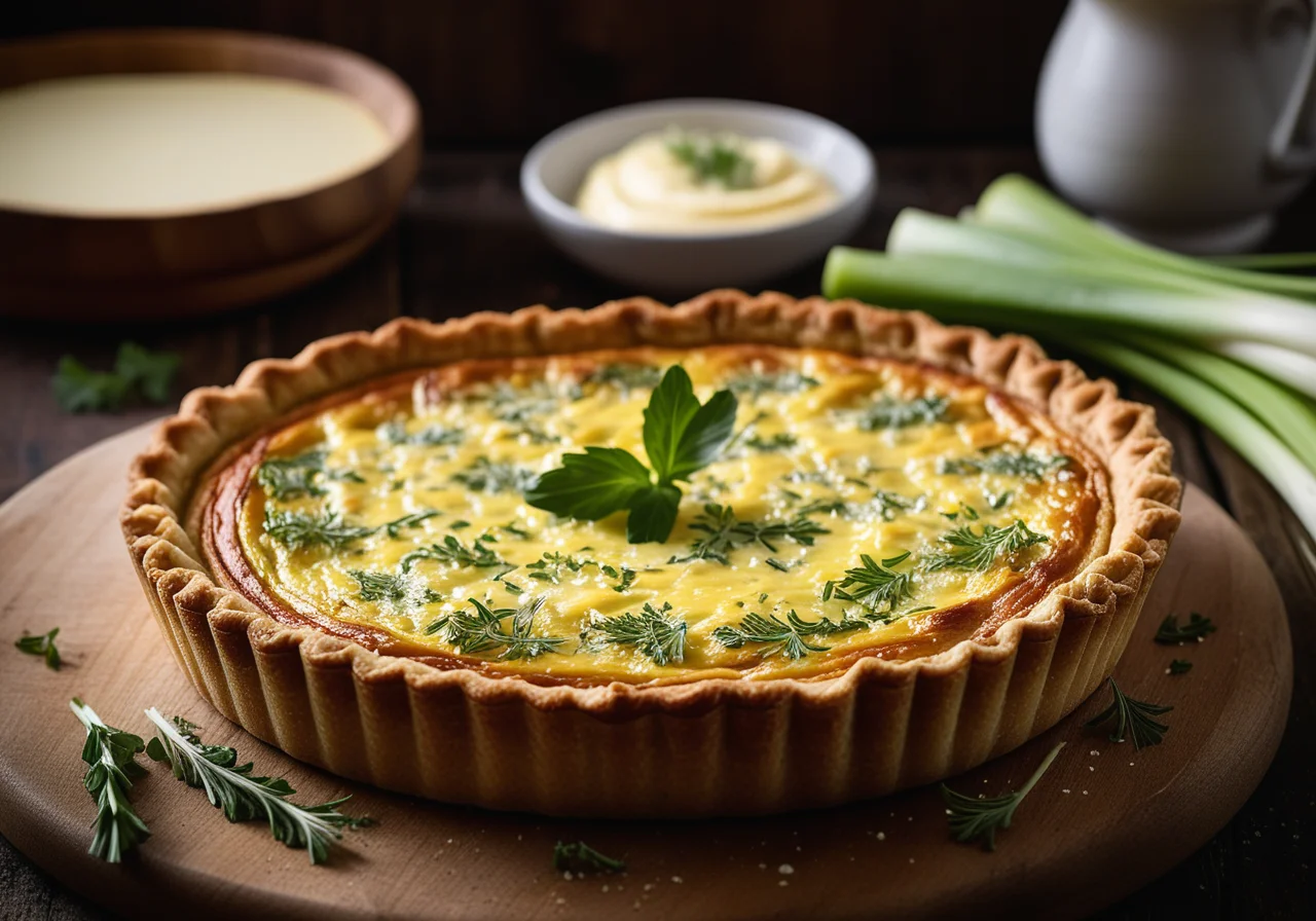 Leek Quiche