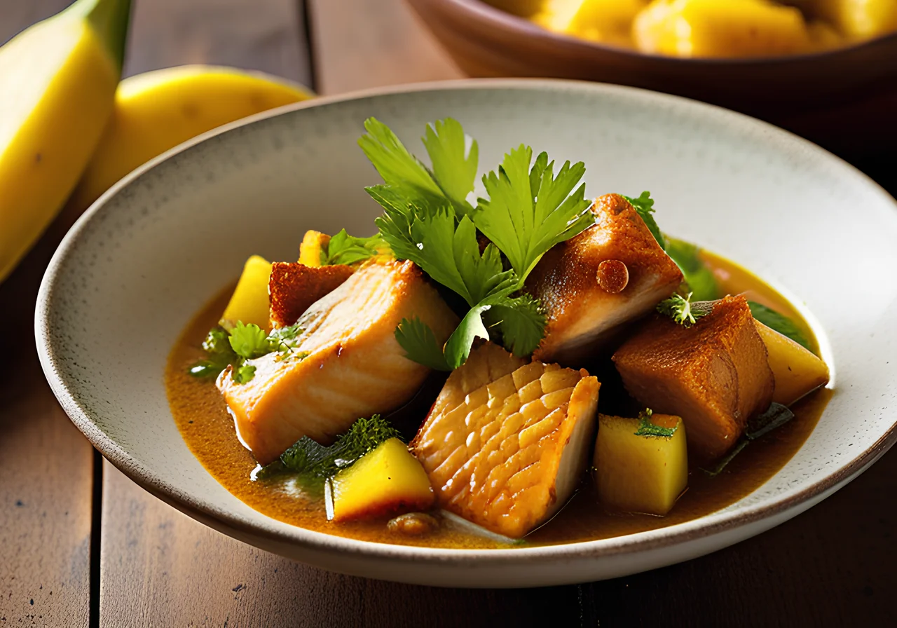 Caribbean Fish Curry