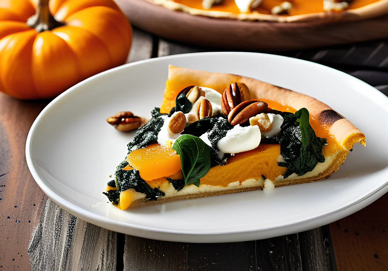 Small Pumpkin Pizzas with Ricotta
