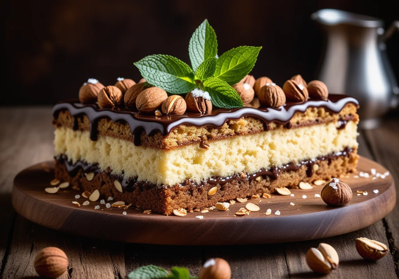 Christmas Walnut Cake