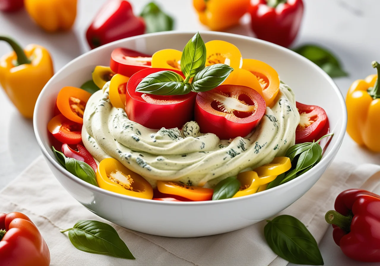 Ricotta Cream with Pesto