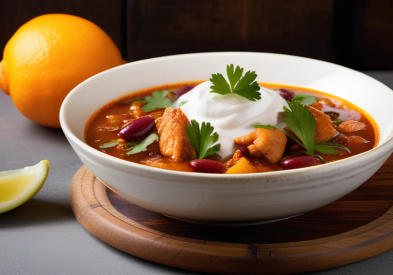Oriental Chicken Chili