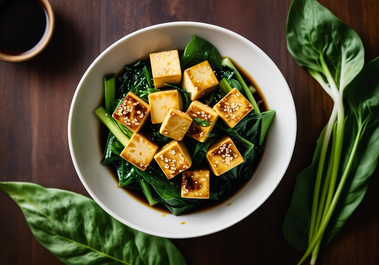 Paksoi with Tofu