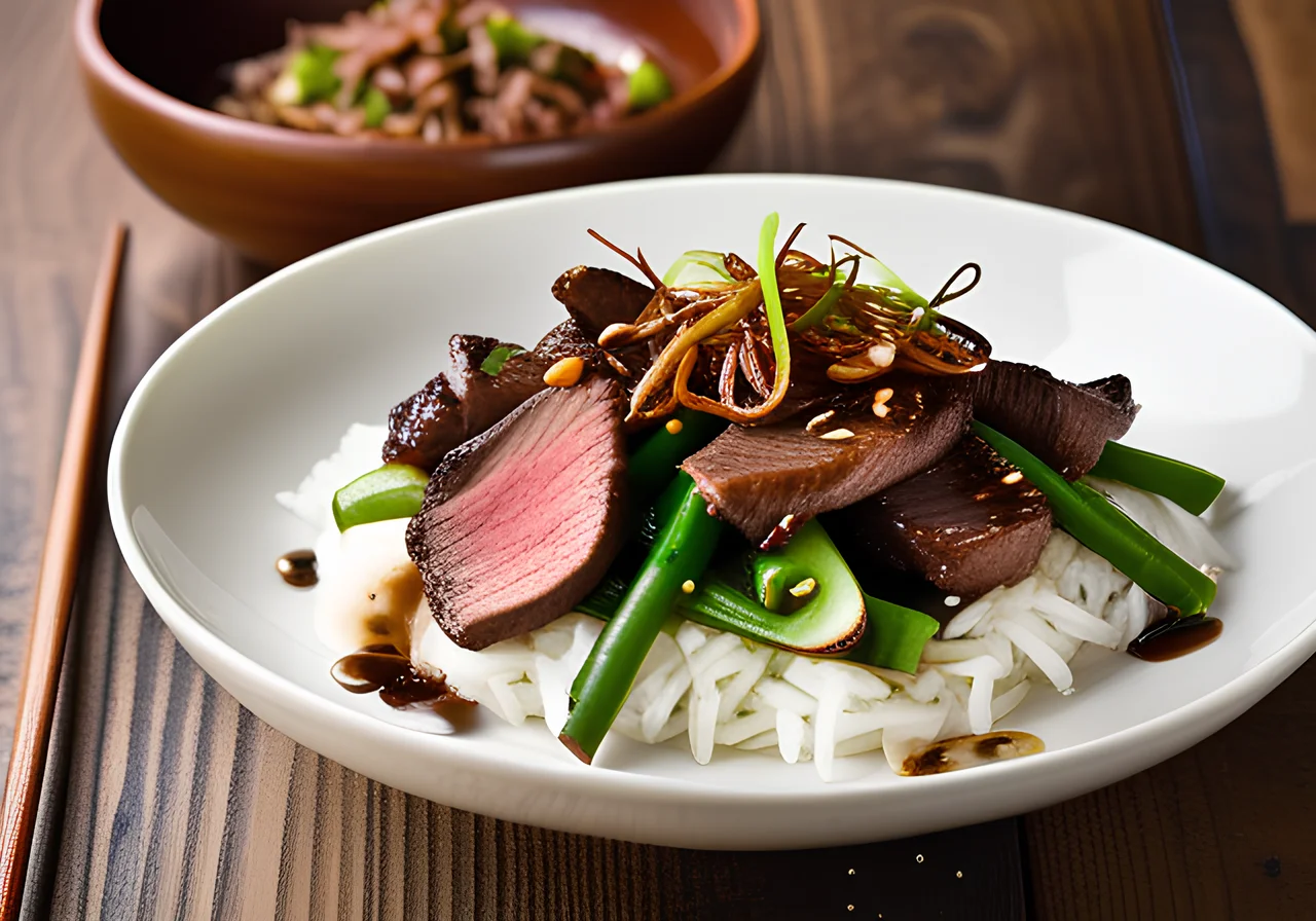 Hoisin Beef Stir‑Fry with Shiitake Mushrooms