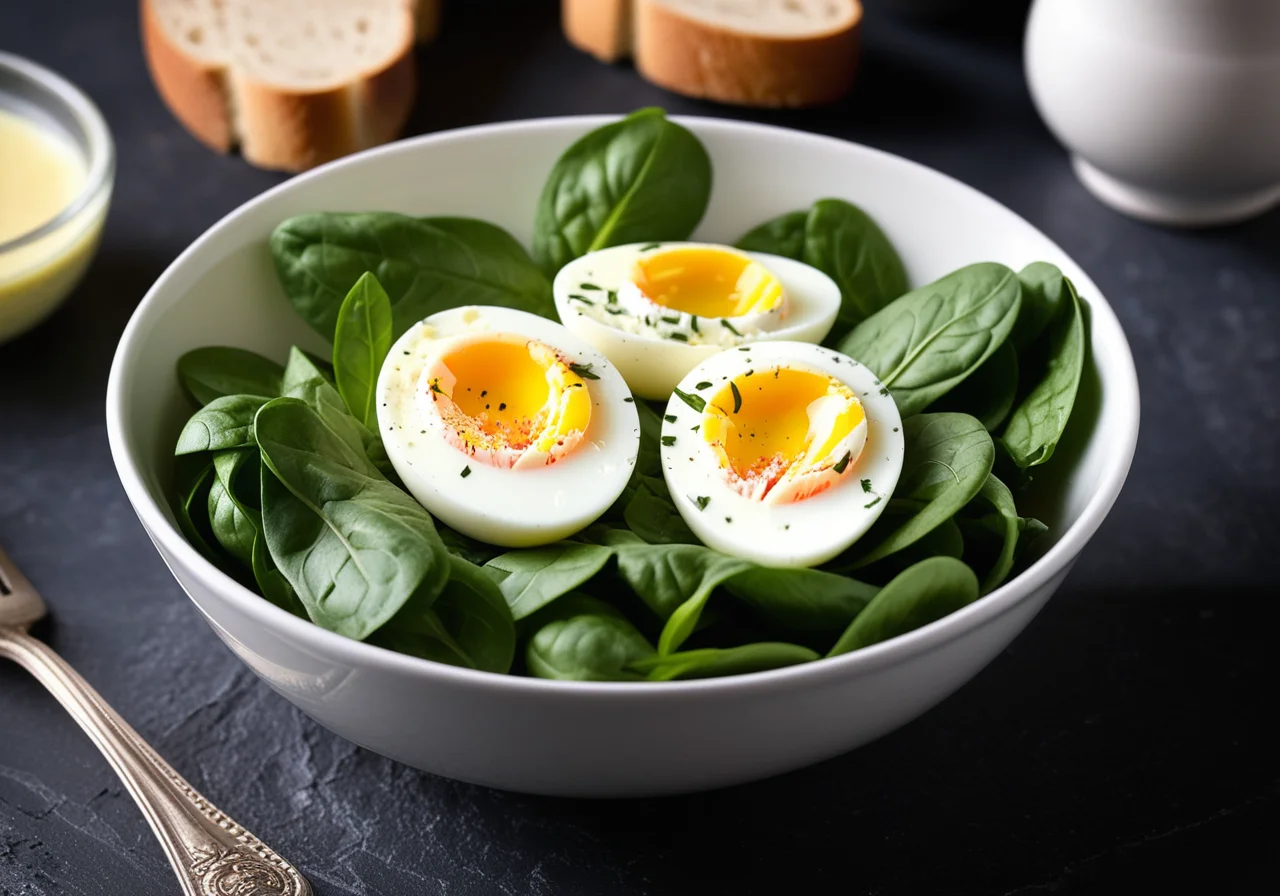 Spinach Egg Salad