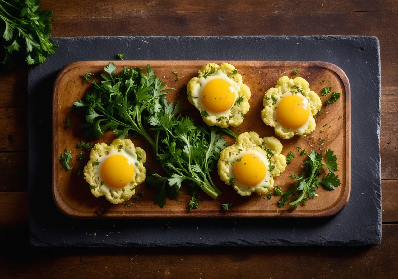 Cauliflower Omelette