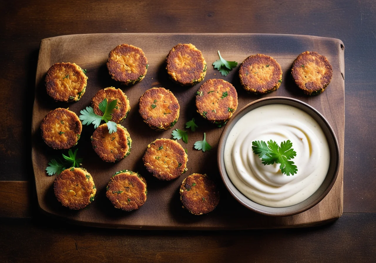 Carrot Patties with Dried Apricots