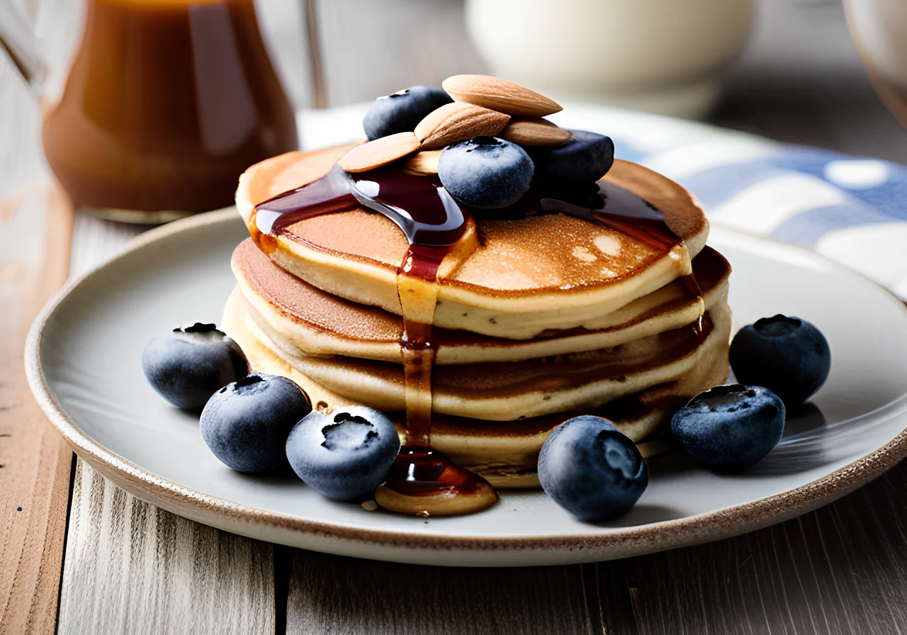 Protein Pancakes with Low-Fat Quark