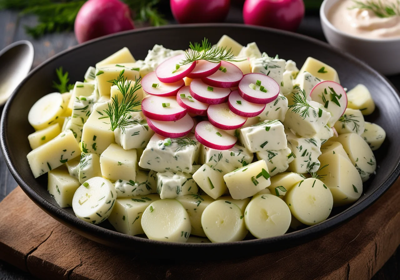 Matjes with Potato Salad