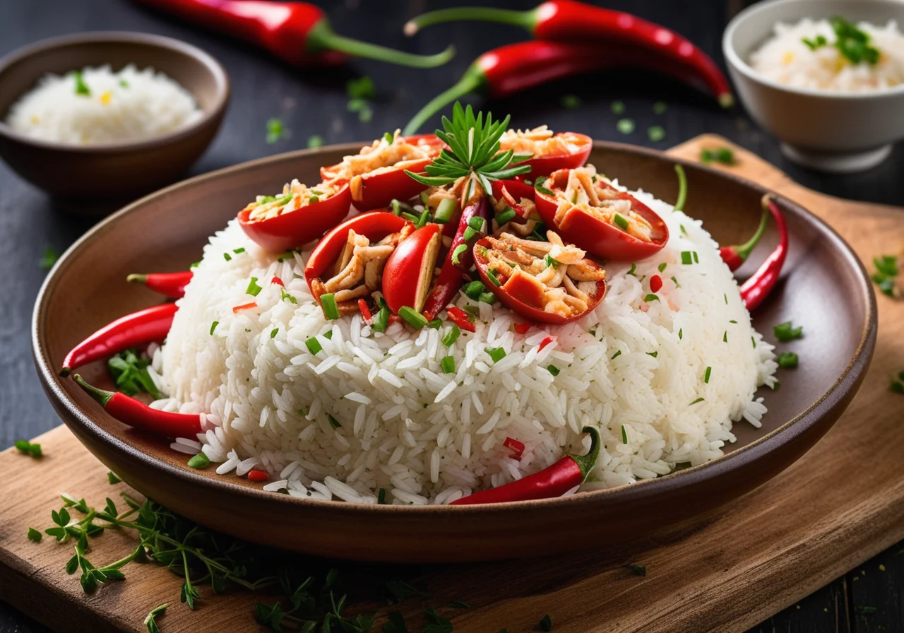 Basmati Rice with Crab Meat