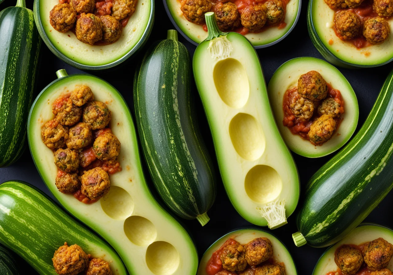 Stuffed Zucchini