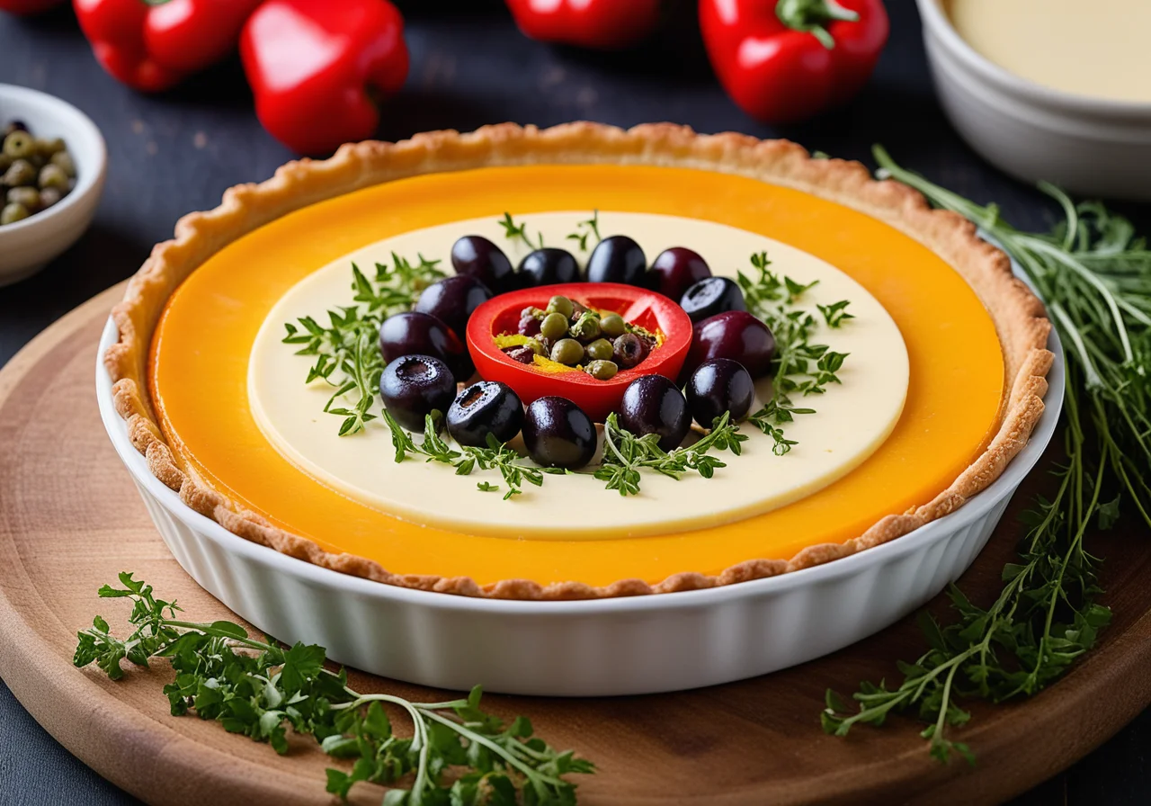Paprika Cheese Tart
