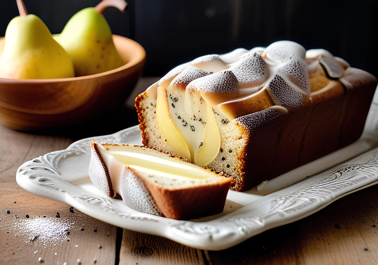 Marzipan Poppy Seed Loaf