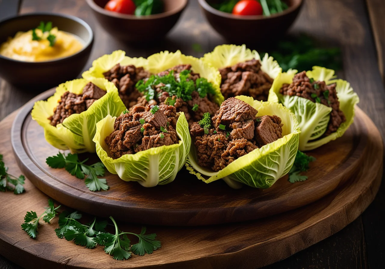 Savory Cabbage Bundles