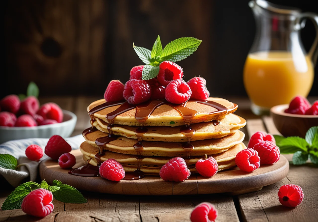 Summer Fruit Pancakes