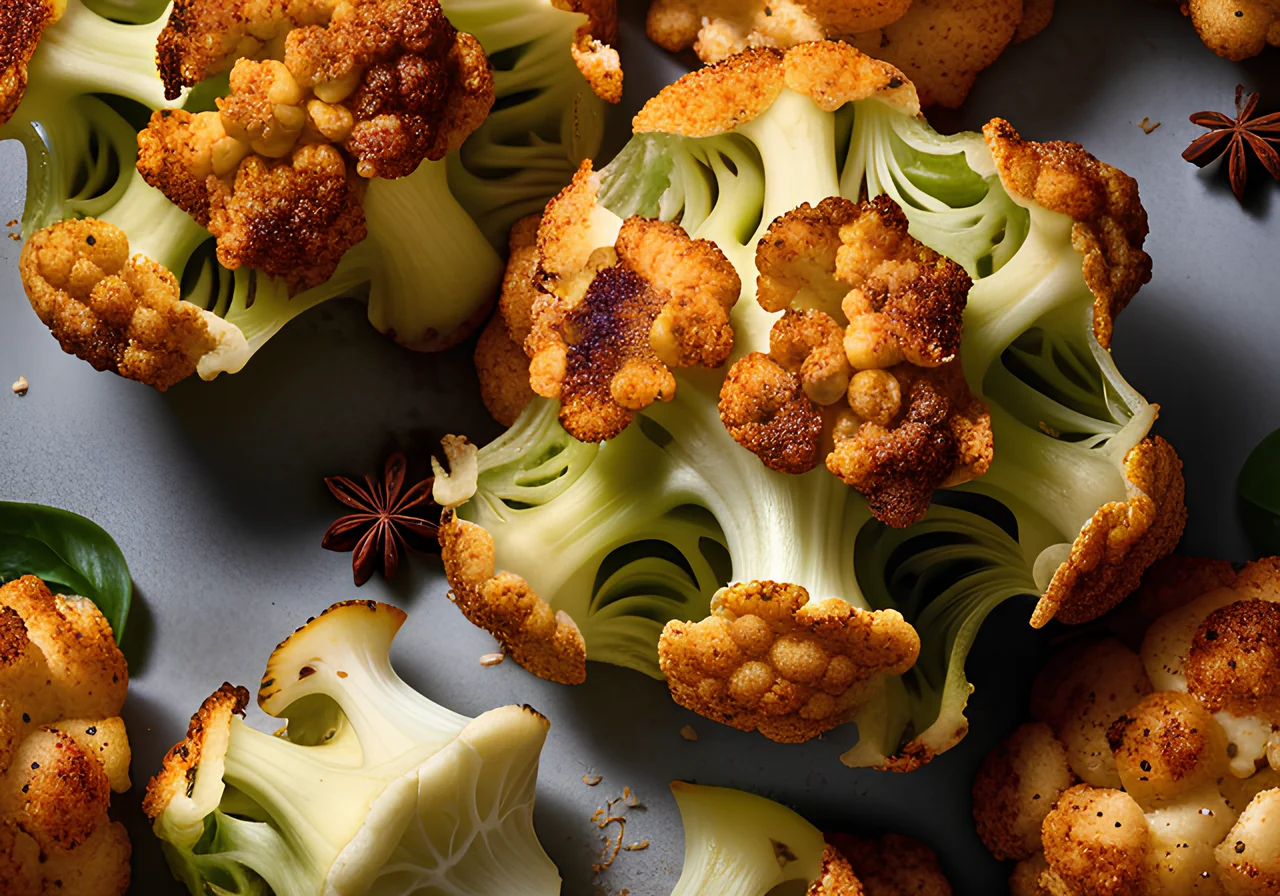 Roasted Spiced Cauliflower