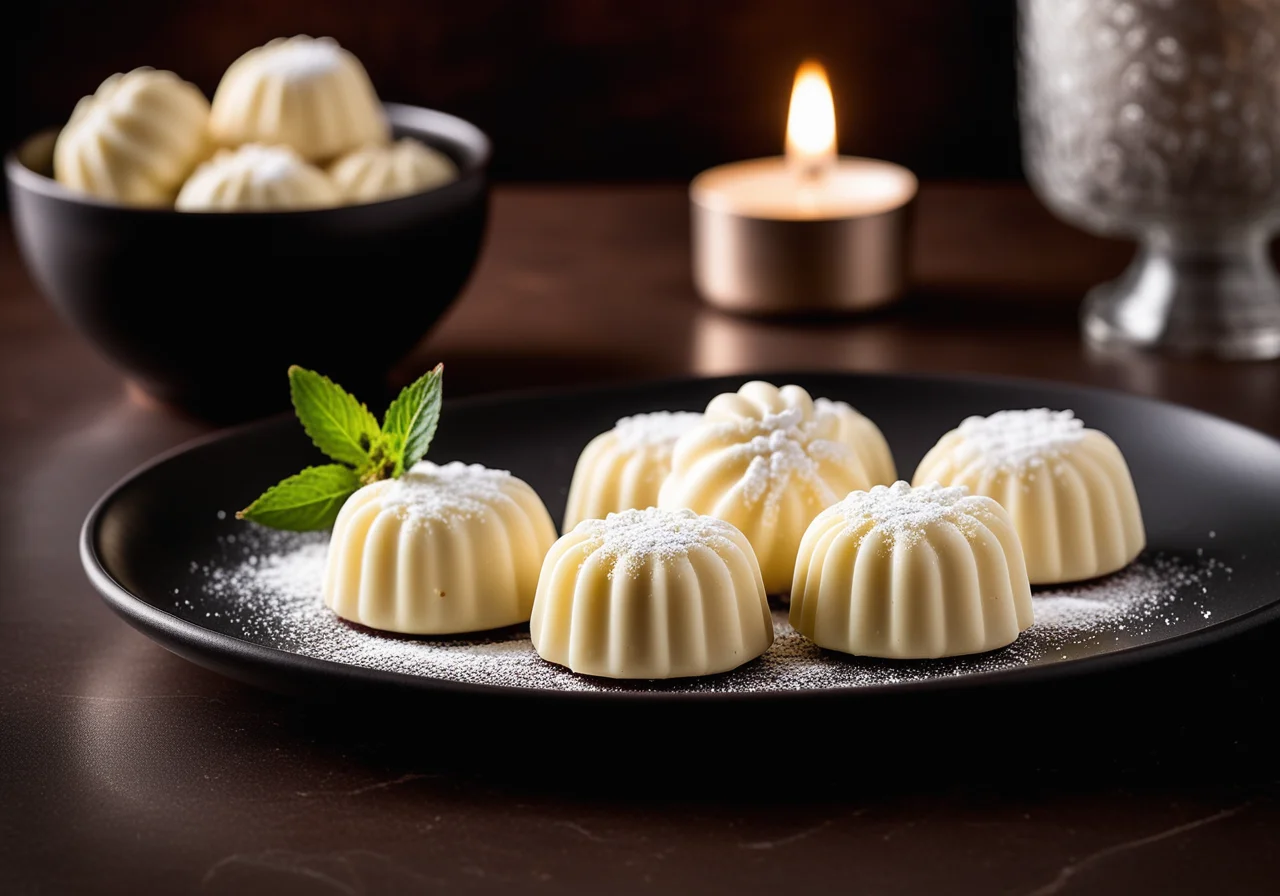 White Chocolate Pralines