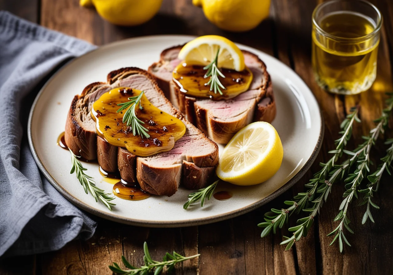 Marinated Pork Steaks